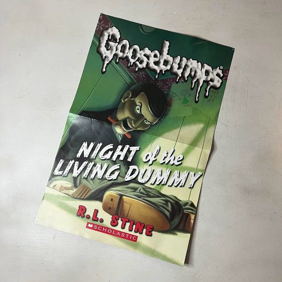 Vintage Goosebumps Night of the Living Dummy Scholastic Poster - Picture 1 of 11